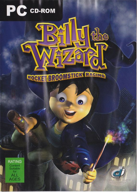 Billy the Wizard: Rocket Broomstick Racing box art for Playstation 2